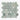 Ming Green Premium Honed 2 Inch Hexagon Marble Mosaic