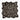 Chocolate Brown Satin Pebble Stone Mosaic