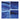 Cobalt Blue Satin Glass Glass Mosaic