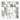 Italgraniti Charm Expeirence Calacatta Green Matte 2x2 Porcelain Mosaic