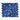 Glamour Blue Mix Glossy 1 Inch Hexagon Porcelain Mosaic