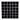 Glamour 2x2 Square Black Glossy 2x2 Porcelain Mosaic