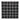 Glamour 2x2 Square Black Matte 2x2 Porcelain Mosaic