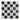 Glamour 2x2 Square Black And White Matte 2x2 Porcelain Mosaic