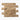 Noce Tumbled 2x4 Split Face Travertine Mosaic