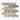 Silver Tumbled 2x4 Brick Travertine Mosaic