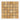 Gold Yellow Tumbled 2x2 Travertine Mosaic