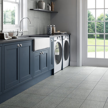Terrazzo Silver Micro Chip Matte 12x24 Porcelain Tile