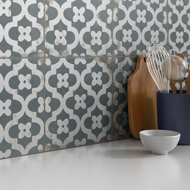 Reserve Rustic Floral Matte 13x13 Porcelain Tile