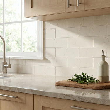 Cinca Marbellous Marfil Glossy 4x12 Ceramic Tile