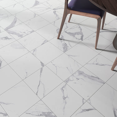 Cinca Marbellous Statuario Matte 12x12 Ceramic Tile