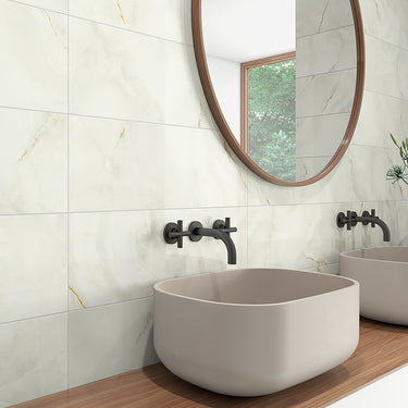 Cinca Bling White Glossy 10x30 Ceramic Tile