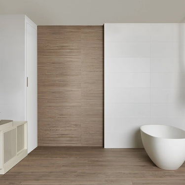 Peronda Taupe Décor Matte 13x39 Ceramic Tile