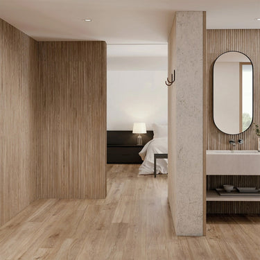 Peronda Taupe Décor Matte 13x39 Ceramic Tile