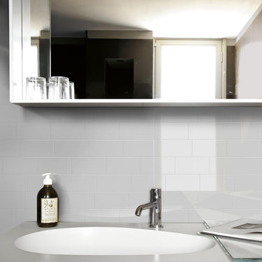 Essentials Gray Matte 3x6 Ceramic Tile