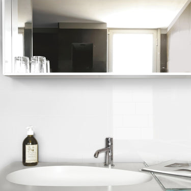 Essentials Ice Glossy 3x6 Ceramic Tile