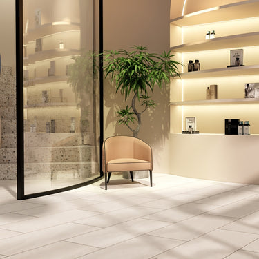 Moon White Matte 12x24 Ceramic Tile