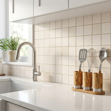 Lymra Polished 2x2 Limestone Mosaic