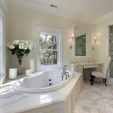 Calacatta Gold Polished 12x12 Marble Tile