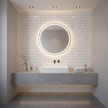 Bianco Dolomiti Honed 2x2 Marble Mosaic