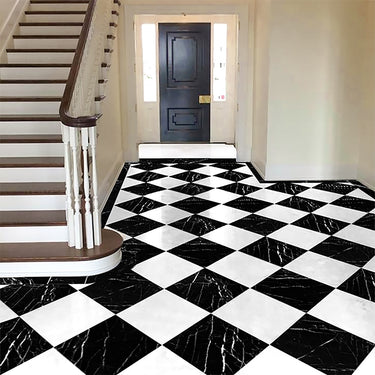 Nero Marquina Honed 12x12 Marble Tile
