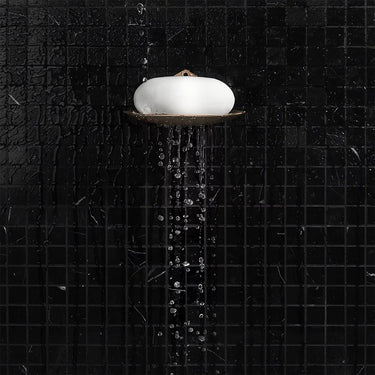 Nero Marquina Honed 1x1 Marble Mosaic