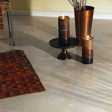 Crema Marfil Polished 12x12 Marble Tile