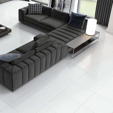 Thassos Honed 24x24 Marble Tile