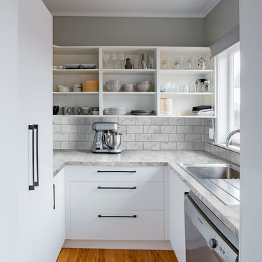 White Carrara Polished 4x12 Marble Tile