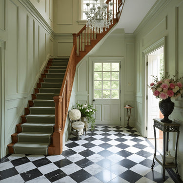 White Carrara Honed 12x12 Marble Tile