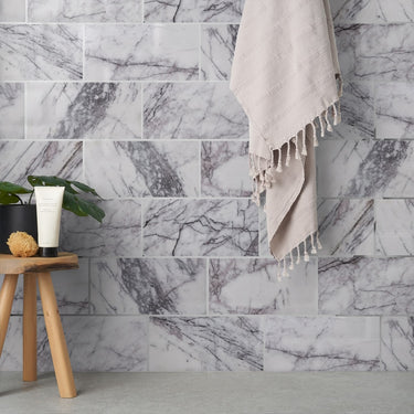 Lilac Polished 6x12 Marble Tile