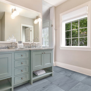 Bardiglio Honed 12x12 Marble Tile