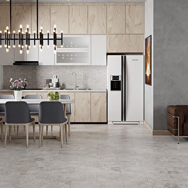 Tundra Gray Honed 12x24 Marble Tile