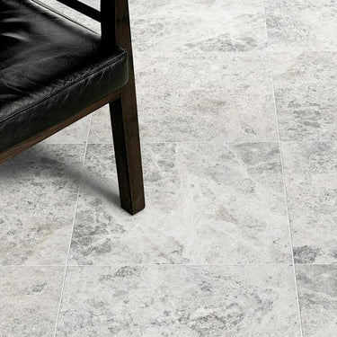 Tundra Gray Polished 12x12 Marble Tile