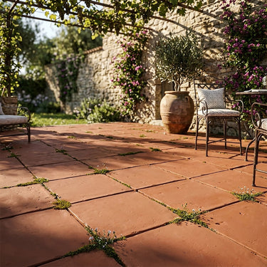 Handmade Terracotta Matte 6x6 Terracotta Tile