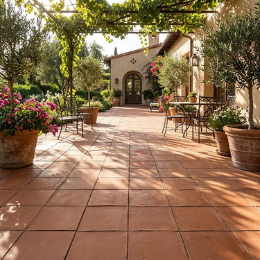 Handmade Terracotta Matte 6x6 Terracotta Tile