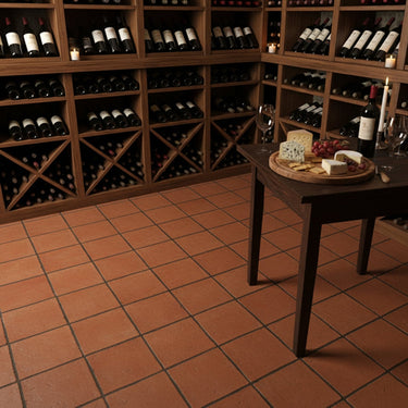 Handmade Terracotta Matte 6x6 Terracotta Tile