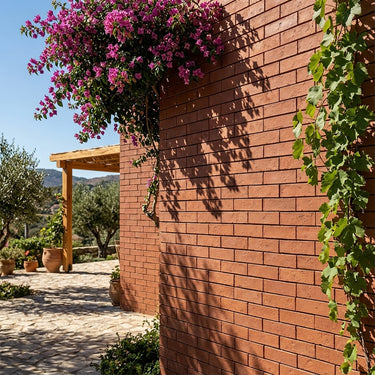 Handmade Terracotta Matte 2x8 Terracotta Tile