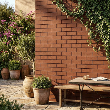 Handmade Terracotta Matte 2x8 Terracotta Tile