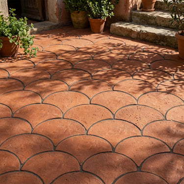 Sienna Earth Matte 8 Inch Terracotta Tile