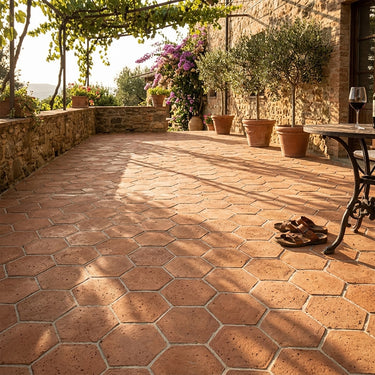 Desert Sienna Matte 6x6 Terracotta Tile