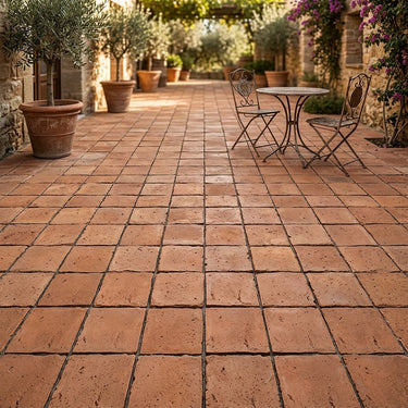 Antique Sienna Matte 6x6 Terracotta Tile