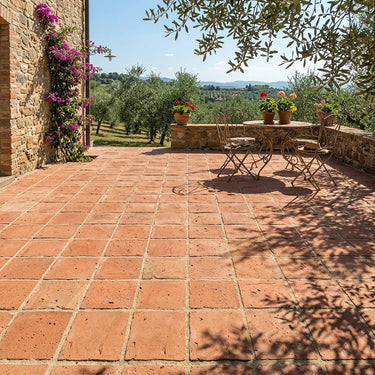 Antique Sienna Matte 6x6 Terracotta Tile