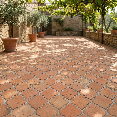 Terra Matte 6 3/4x6 1/2 Terracotta Tile