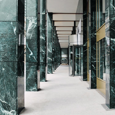 Tia Verde Polished 12x12 Marble Tile