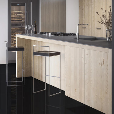 Jet Black Glossy 12x24 Porcelain Tile