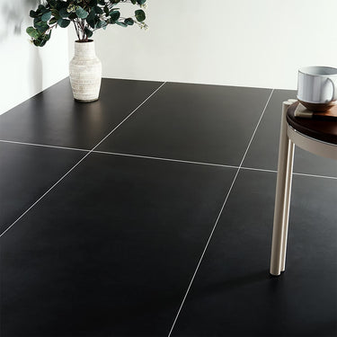 Jet Black Matte 12x24 Porcelain Tile