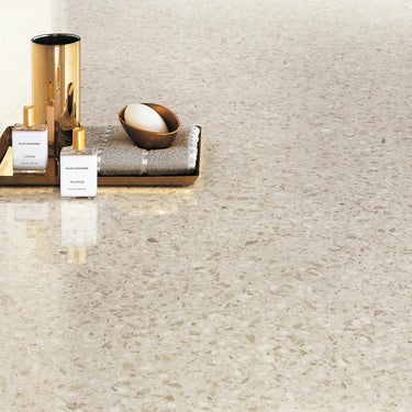 Atlas Concorde Terrazzo Cream Matte 24x24 Porcelain Tile