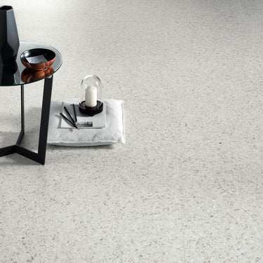 Atlas Concorde Terrazzo White Matte 24x24 Porcelain Tile