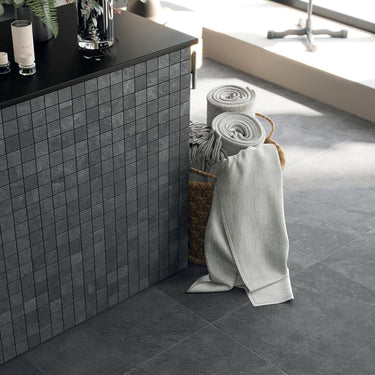 Atlas Concorde Impact Graphite Matte 12x24 Porcelain Tile
